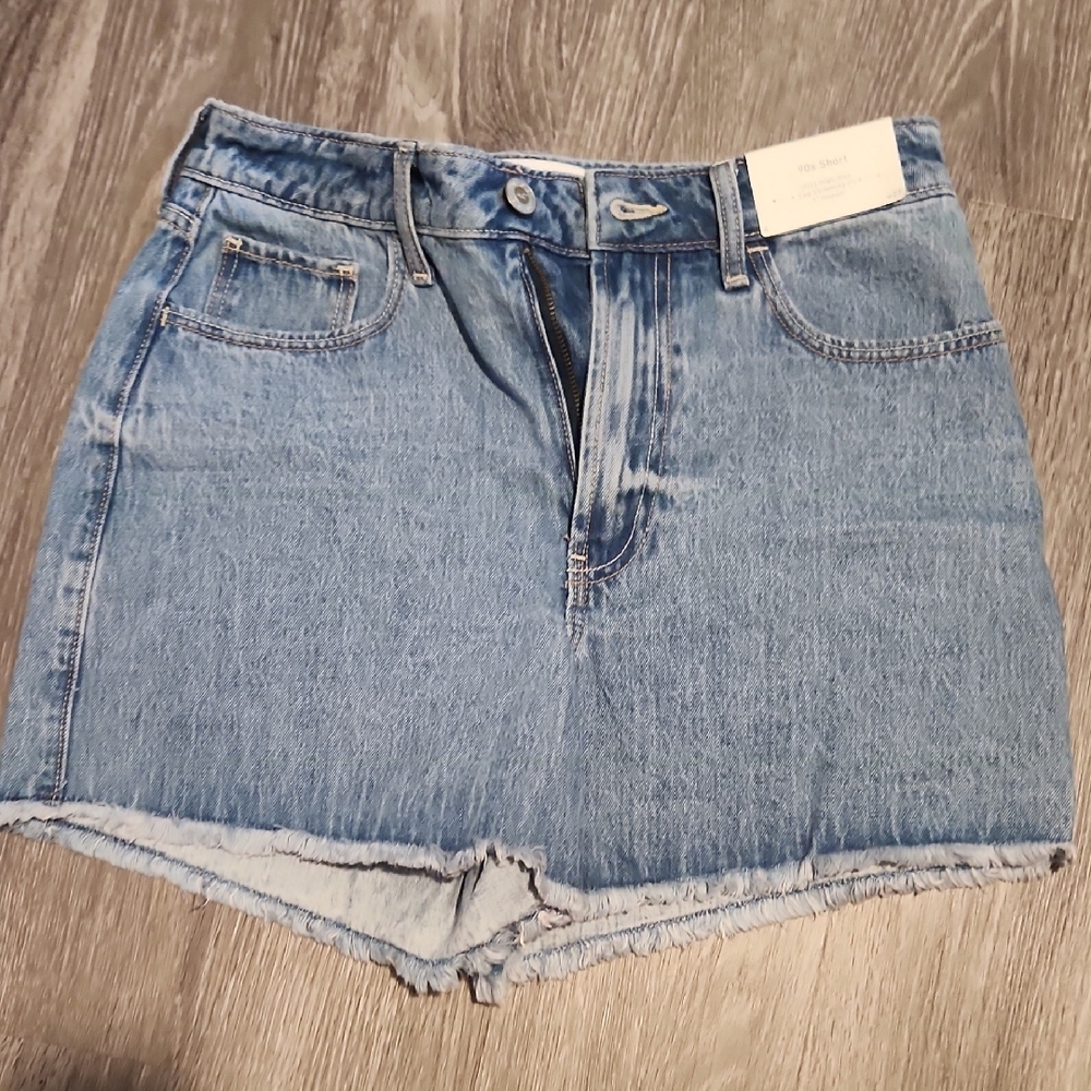 Blue Denim Women's Shorts